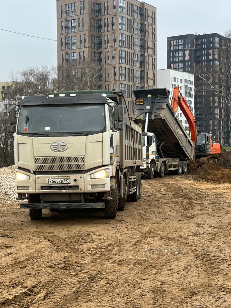 Вывоз грунта