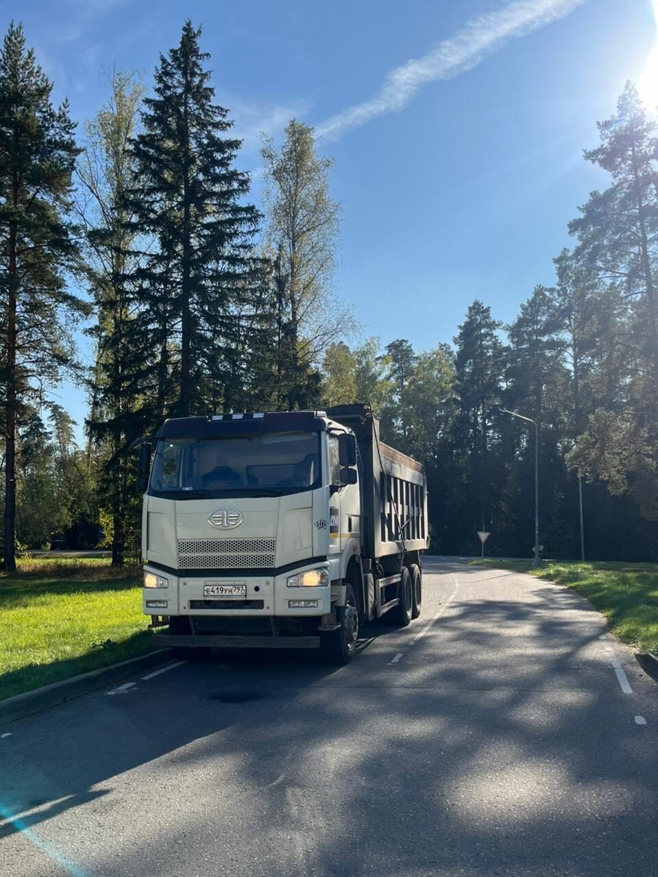 Работа на трассе